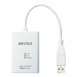 BUFFALO Giga Compatible USB 2.0 LAN Adapter LUA3-U2-AGT