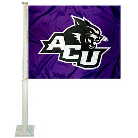 College Flags & Banners Co. Abilene Christian Wildcats Car Flag