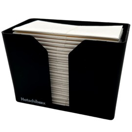 Hatschibox ABS Thermoplastic, Tissues Box - Stylish Tissue Box, Refillable Tissue Box (Black)