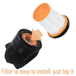 Unikstone 4pcs Replacement for Shark Filter,ION W1 Handheld Vacuum WV200, WV201, WV205, WV220. Compare to Part XHFWV200