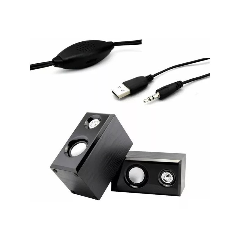 EGTMA Bocina Para Computador Pc Laptop Usb 3.5mm