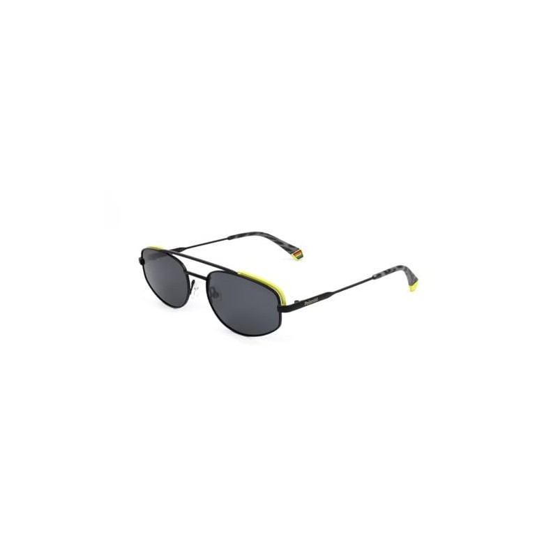 Polaroid Unisex Sunglasses, 08a/M9 Black Grey