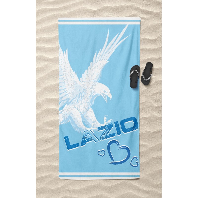 Tex family I Love Lazio Terry Towel Large 90 x
