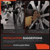 A-Premium Front and Rear Wheel Lug Nuts Compatible with Toyota
