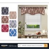 NAPEARL Jabot Curtains Valances and Swag Luxury Window Valances for