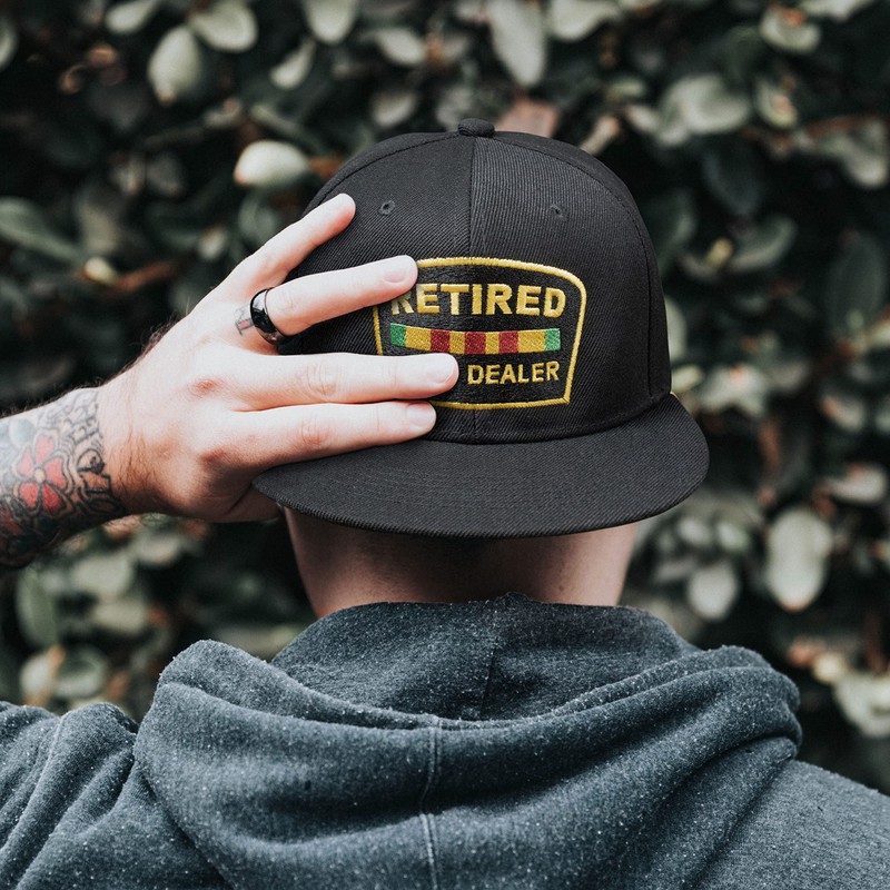 CHOK.LIDS Retired Drug Dealer Hat Dad Hat Acrylic Baseball Cap
