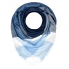 Autiga Large Women's Knitted Scarf Checked XXL Wool Scarf Oversized