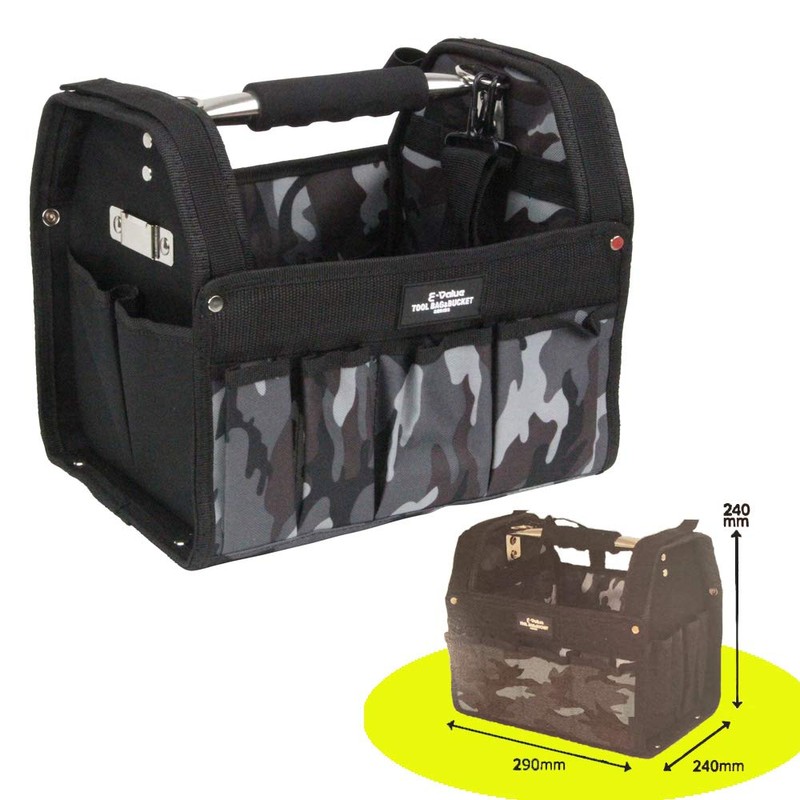 E-Value ETC-OP-S-CGRY Tool Carry Bag S (Width x Depth x