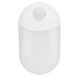 LED Night Light Intelligent Human Body Sensor PlugIn Lamp for Bathroom Hallway