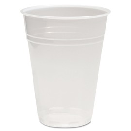 Boardwalk TRANSCUP10CT Translucent Plastic Cold Cups, 10oz, 1000/Carton