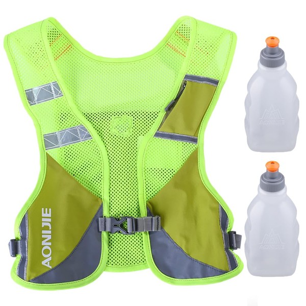 AONIJIE Ultralight Running Vest with Reflective Strip Breathable Hydration Backpack