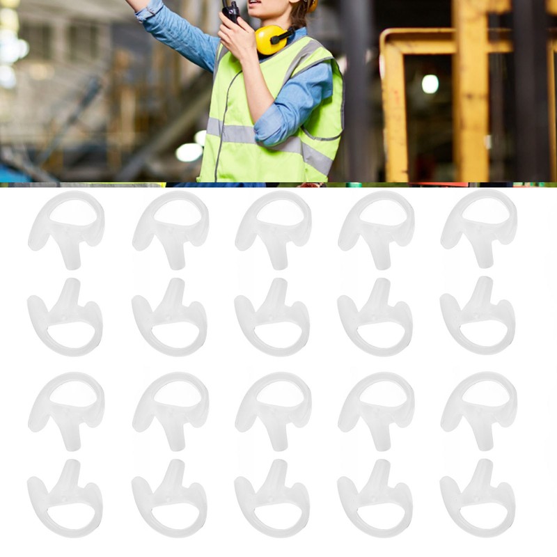 Two Way Radio Ear Mold Replacement Eco Friendly Silicone Walkie