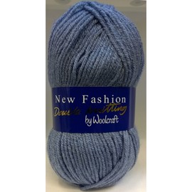 Woolcraft New Fashion Double Knitting Acrylic Yarn/Wool 100g - 7134 Denim