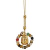 High Rich Power Stone Accessory, Gold, Total Length: Approx. 4.7