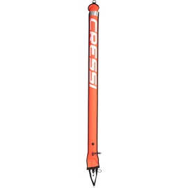 CRESSI Marker Elite Buoy Orange 180 cm - Diving Marking Buoy for Surface Marking, Orange, 180cm, Adult Unisex