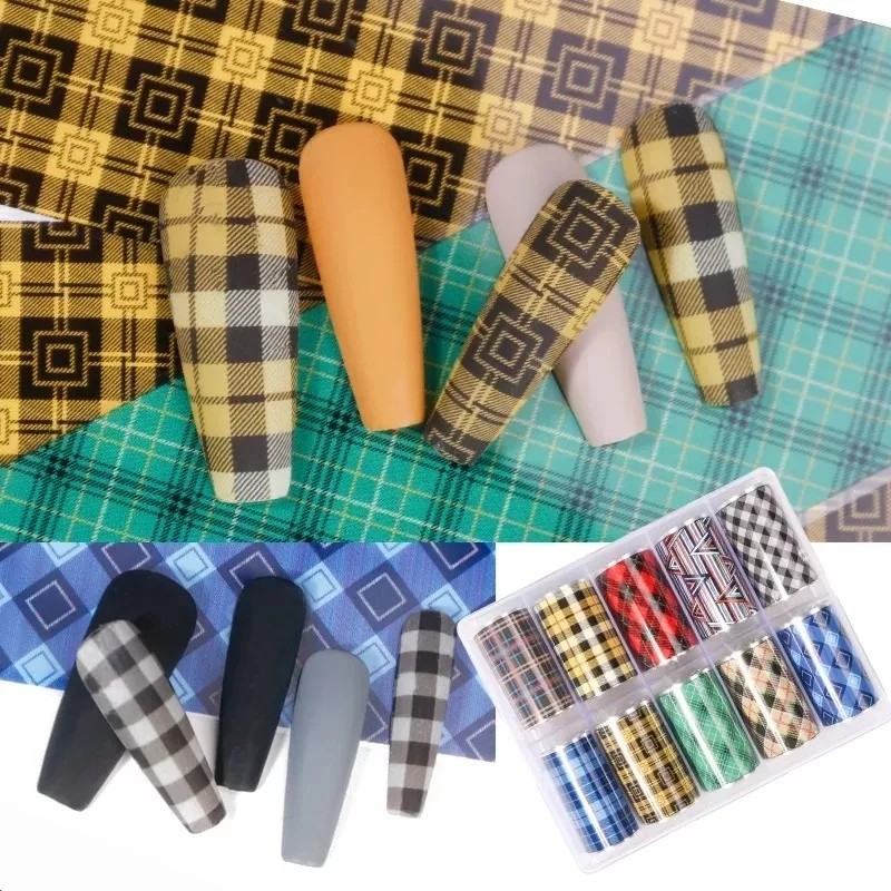 Foil Temporada Uñas 150 Tiras 20cm Cu