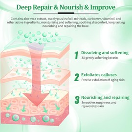 Remojo de pies con spa de pedicura: el juego de cuidado de pies 4 en 1 es ideal para pieles secas, ásperas, agrietadas y con líneas finas. Use este spa de pies para energizar y nutri