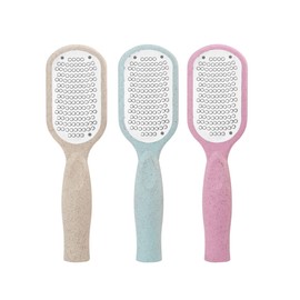 2pcs Foot Board Grinding Stone Pedicure Accessories Stainless Steel File Foot File Exfoliating Files Calluses Removing Tool Dead Skin Remover