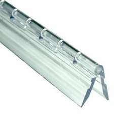Premium 12 Inch Acrylic Plastic Piano Hinge -6 Pack