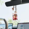SHPUJUN Keyring Photo on Both Sides, Key Ring with Photo