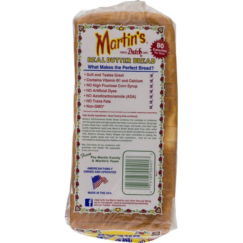Martin's Famous Pastry Potato Bread Variety Pack- 18 oz. Bags
