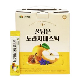 Carefully Crafted Honey Bellflower Pear Stick 10ml x 100 Sachets / 고이담은 꿀담은 도라지배스틱 10ml*100포
