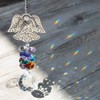 H&D HYALINE & DORA Crystal Guardian Angel Chakra Beads Suncatcher