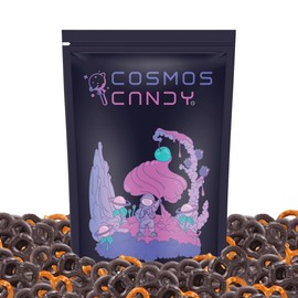 Cosmos Candy Dark Chocolate Covered Mini Pretzels, Resealable Bag (2 Pound)