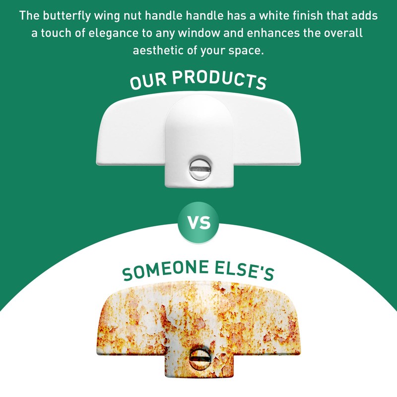 VIDABTE 3/8" Andersen Operator Handle T-Handle, Tee Handle Casement Operator,