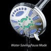 AquaStar Elite High-Pressure 6-setting Extra-Large Luxury Spa Shower Head with
