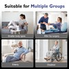 2-in-1 Abduction Pillow for Hip Replacement with Knee Separator Pillow