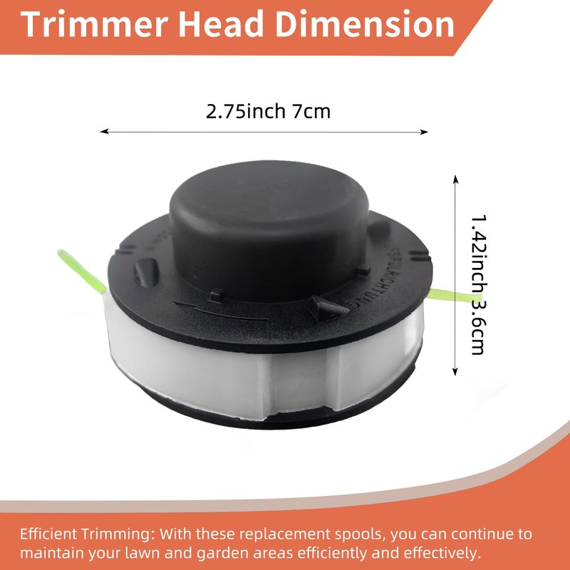3PCS Replacement Spool Trimmer Head for Stihl FSA 56, Auto-Cut