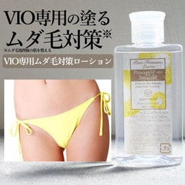Delicate Zone Hair Removal Cream, Delicate Zone, Shaver, Pineapple Soy Milk Lotion, Hair Lotion, Well Another Lotion, Delicate Zone, Hair Lotion, Vio, Pure Feminine Lotion, 3.4 fl oz (100 ml)