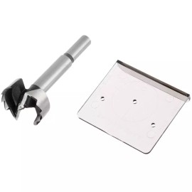 Everbuilt AN0192C-G Align Right Cabinet Hinge Installation Template Set w/ Drill Bit