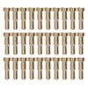 30PCS Battery Connector Plug Brass Gold Plated High Hardness RC
