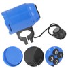 Bike Alarm Horn Electric Bicycle Security Bell Waterproof ABS Adjustable
