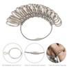 Smgda Ring Sizer UK, Metal Steel A-Z Ring Measurement Tool