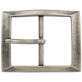 BELTINGER Olbia Belt Buckle 4.0 cm | Buckle Interchangeable Buckle Belt Buckle 40 mm Solid | Pin Buckle | Interchangeable Belt up to 4 cm, Antique silver