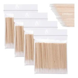 2000pzas Hisopo Madera Algodón Limpiador Maquillaje Multiuso                                                                                          