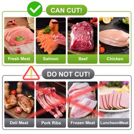 ZTQCSQ New Meat Slicer for Fresh Raw Meat (Steady Grip), Manual Cutter Slicer, 17 Blades Once Get 18 Slices, Slicing Shredding (2 or 4 mm), Meal Prep, Beef Pork Mutton for Cooking BBQ Hot Pot -Black