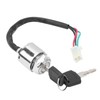 Motorcycle Electric Bike Ignition Switch Set with Universal Key Replacement