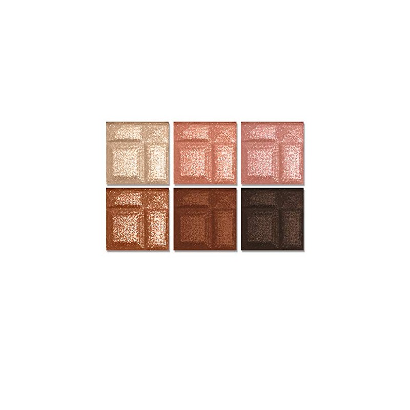 6 Color Eyeshadow CES461 Earthy