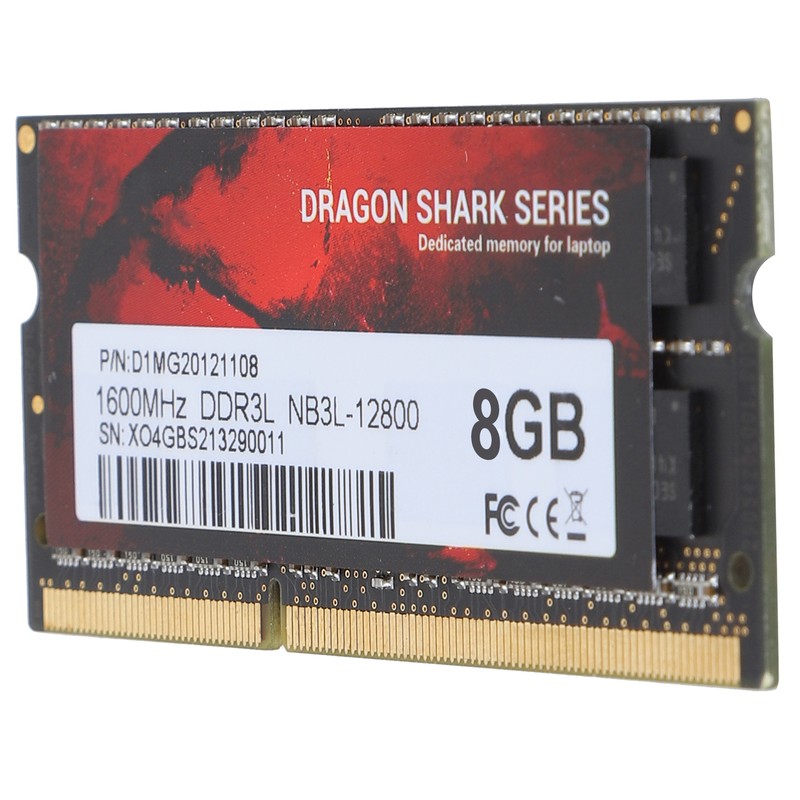 DDR3L RAM Slim Aluminum High Performance DDR3L‑1600MHz NB3L‑12800 Notebook Memory8GB
