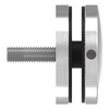STEINBACHER© Stainless steel glass dot holder, diameter 62 mm, connection: