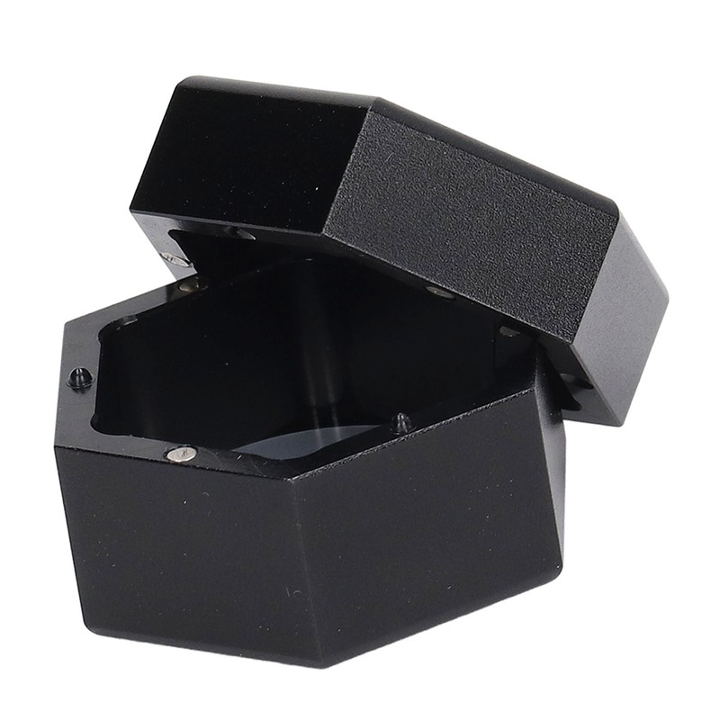 Mini Portable Billiard Chalk Case Hexagonal Pool Cue Chalk Box