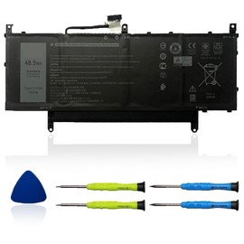 OUWEE V5K68 Laptop Battery Compatible with Dell Latitude 9520 Series Notebook TVKGH N2NLL HYMNG 08NFC7 N2NLL N7HTO 0PKW00 089GNG 0HYMNG 7.6V 48.5Wh
