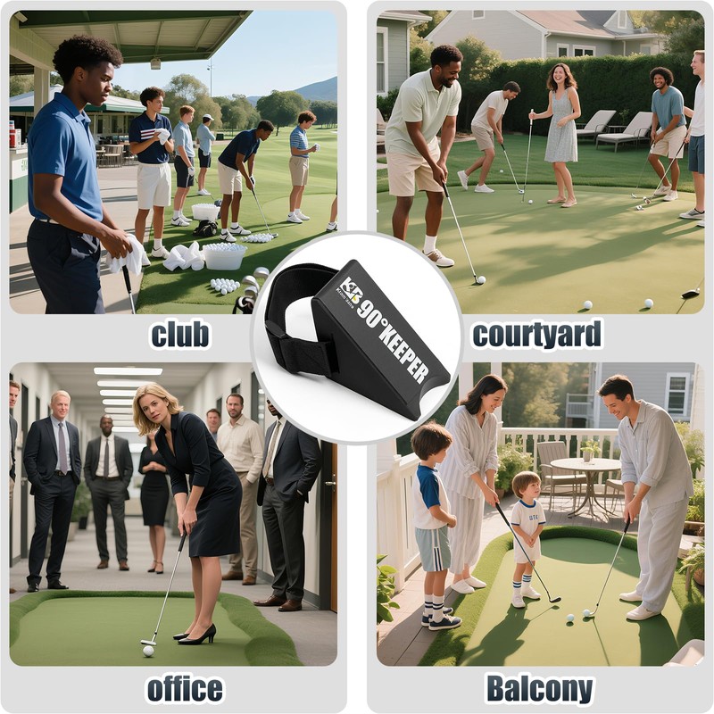 SPOFLY SKW Golf Swing Trainer Aid, 90° Keeper Posture Correction