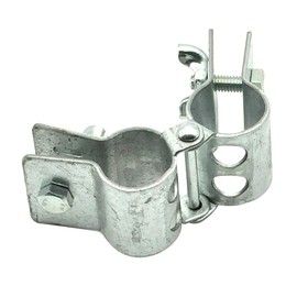 Watanabe Pipe Pipe Door Hinges with Bolts and Nuts 0.8 x 0.8 inches (22 x 22 mm)