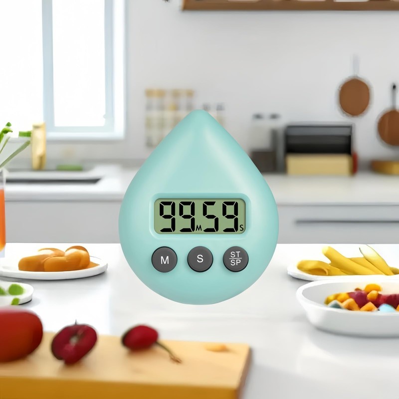 Waterproof Digital Shower Timer,Digital Shower Timing Tool,Features Toilet Timer with