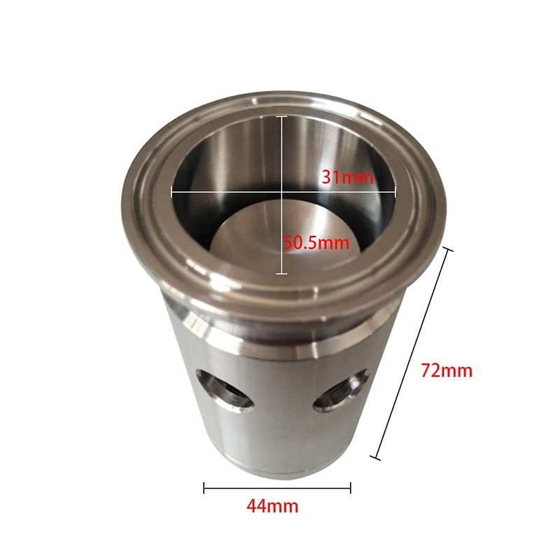Vacuum Pressure Relief Safety Valve - 304 Stainless Steel, 2Bar